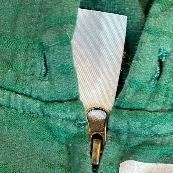 Michigan State Spartans Green Burn Out Zip-Up Hoodie Womens S Creative Apparel - Picture 6 of 10